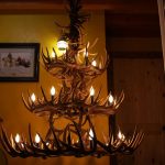 3 Tier Whitetail Antler Chandelier