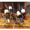 antler wine rack 4 bottle