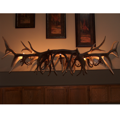 Elk Antler Bar Light