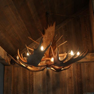 Moose Antler Chandeliers