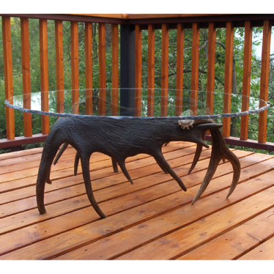 moose antler table delta