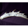 Scrimshaw on antler of two bull moose 2