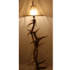 elk antler floor lamp