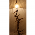 elk antler floor lamp