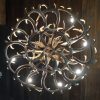 bottom view of whitetail deer antler double turn chandelier