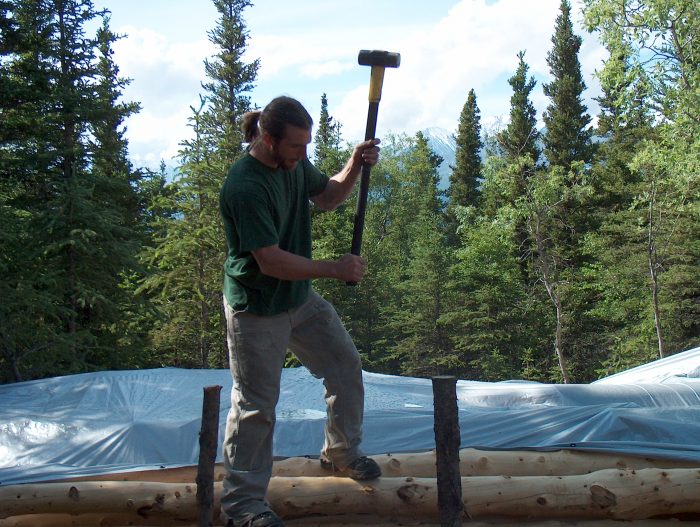 DIY Log Cabin Build