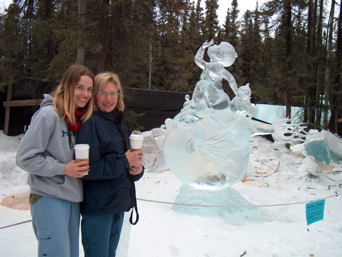 Ice carving championship