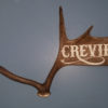 antler name carving