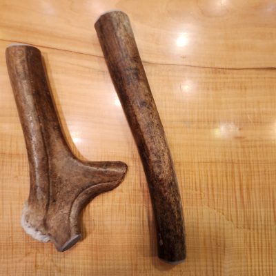 jumbo caribou antler dog chews